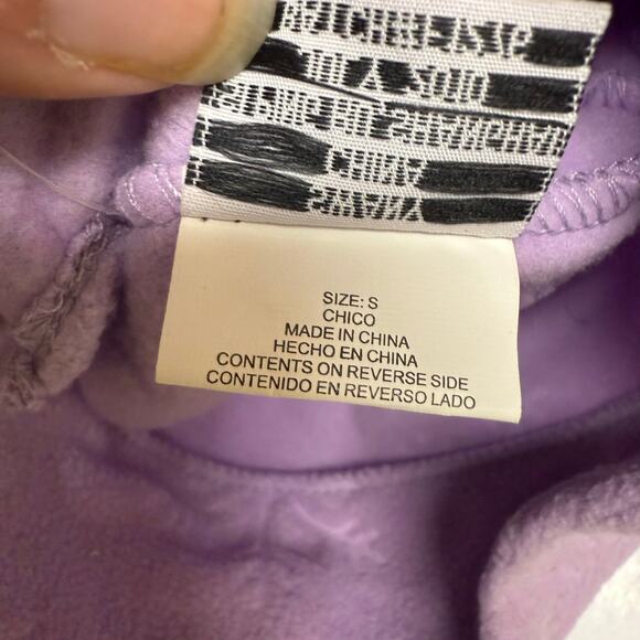 Swany Girls Hat 3 4 5 6 Fleece Beanie Purple Embossed Finger Paints NEW - Picture 4 of 7